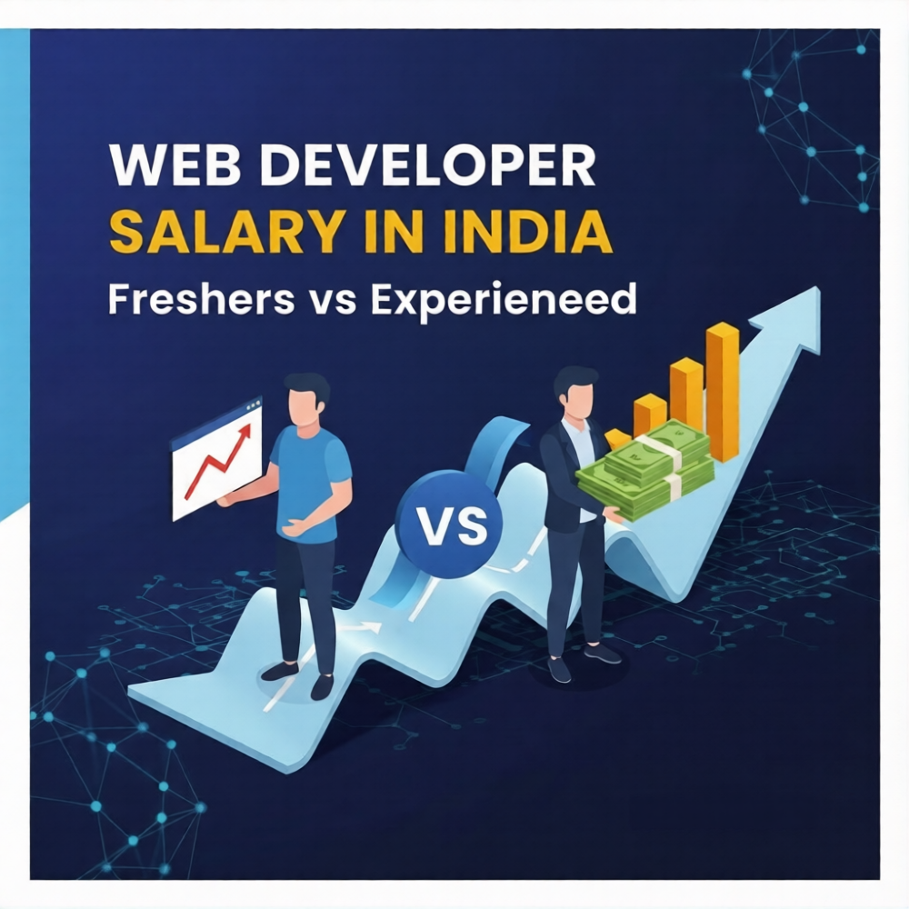 Web Developer Salary in India: Freshers vs Experienced