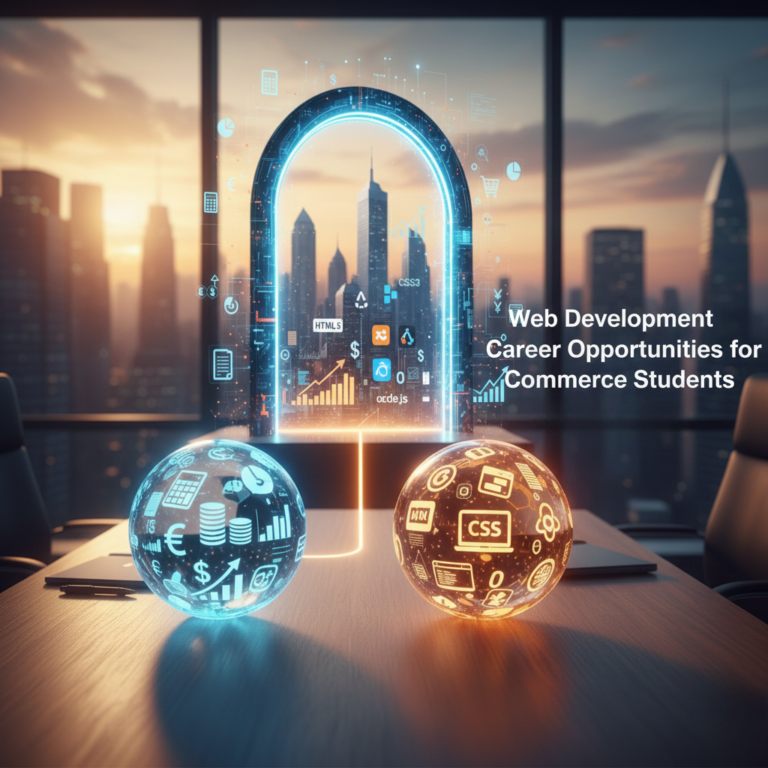 Web Development Career Opportunities for Commerce Students