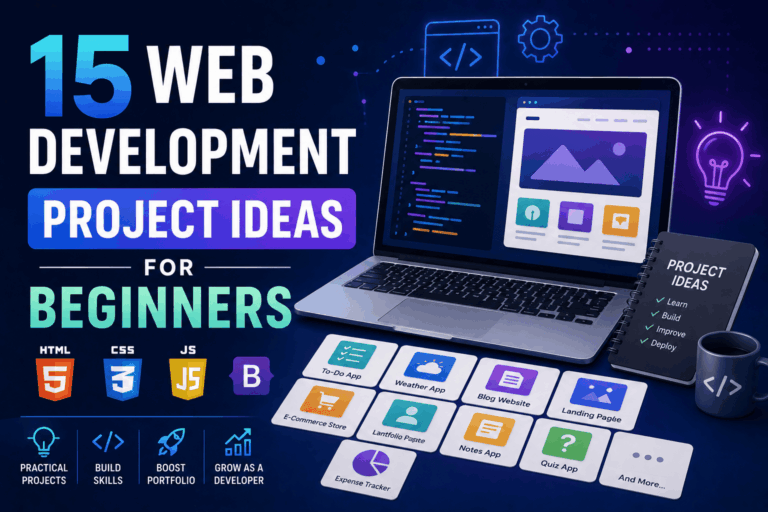 15 Web Development Project Ideas for Beginners