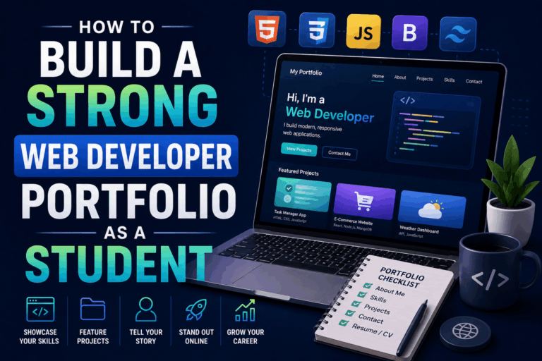 How to Build a Strong Web Developer Portfolio as a Student