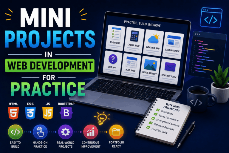 Mini Projects in Web Development for Practice
