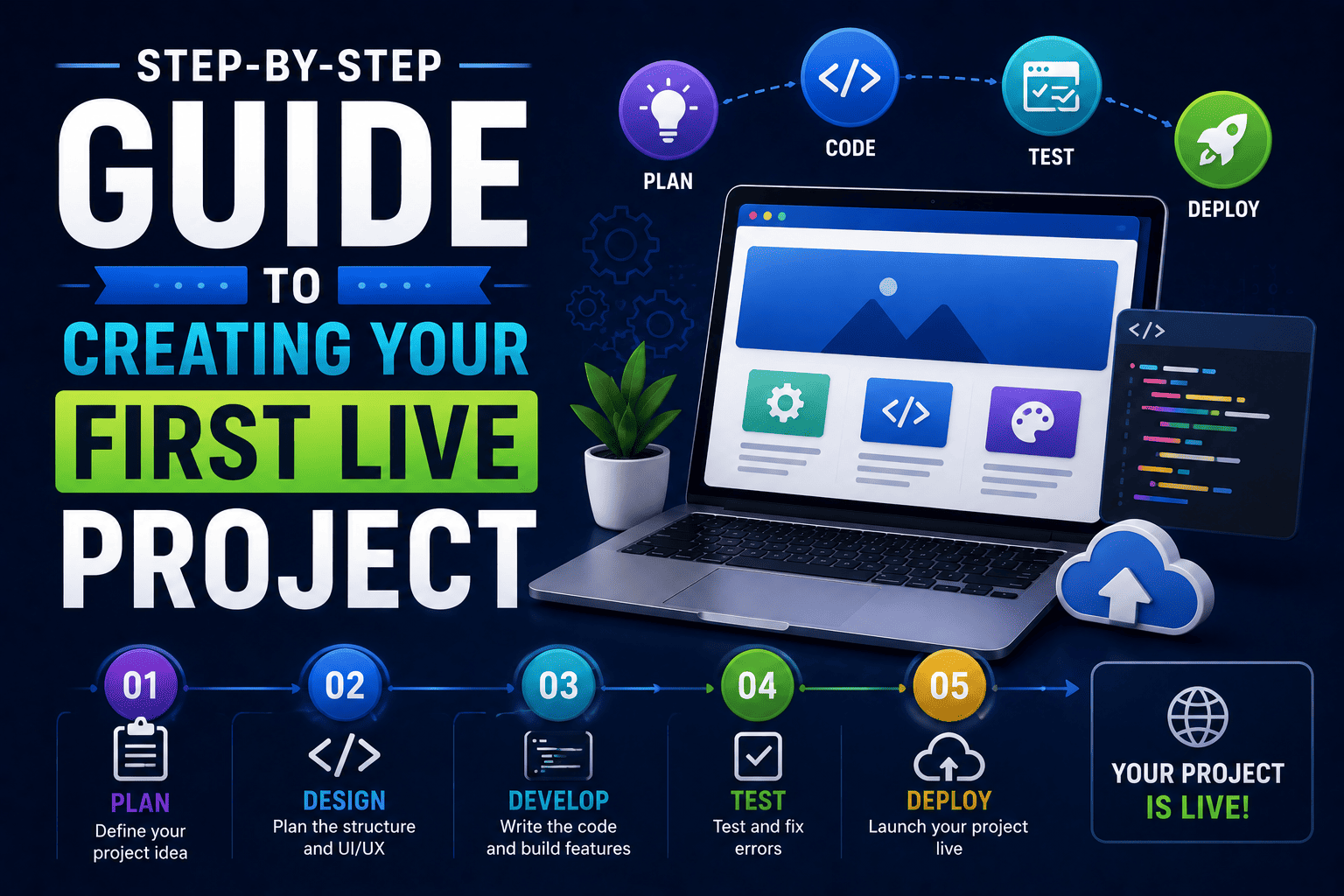 Step-by-Step Guide to Creating Your First Live Project